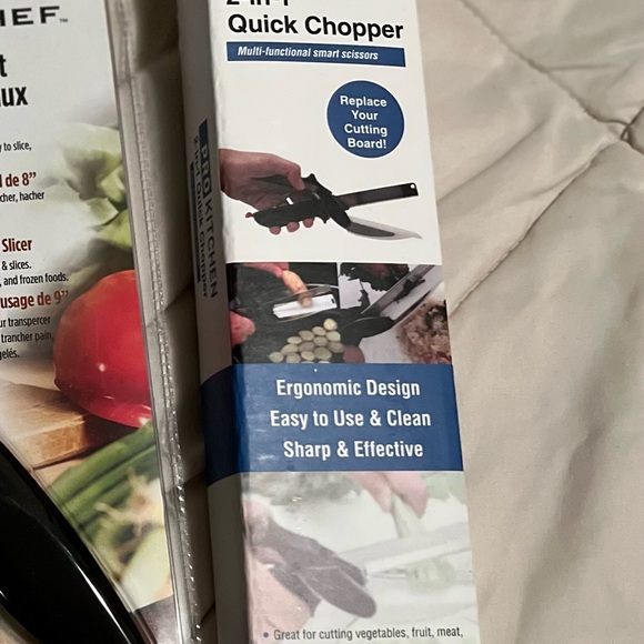 Lot - CopperChef knife set & Pro Kitchen chopper - Picture 4 of 6